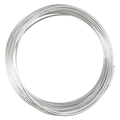 Wire,Aluminum Wire, Aluminum Wire 2M - 99.99% Pure Bendy Craft for DIY, Bonsai, and Industrial Use 4.5mm to 8mm Diameter in Saudi Arabia