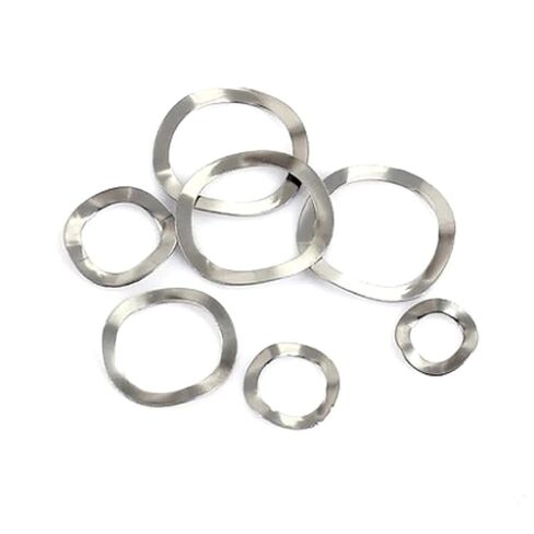 غسالات موجة، M3 M4 M5 M6 M8 M10 M12 M16 M19 304 الفولاذ المقاوم للصدأ ثلاثة موجة قمة نوع الربيع غسالة طوقا مجموعة متنوعة in Kuwait