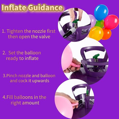 7L Helium Tank for Balloons at Home Tank Upto 30 Latex Balloons and Ribbons Included 1-Tank in Saudi Arabia