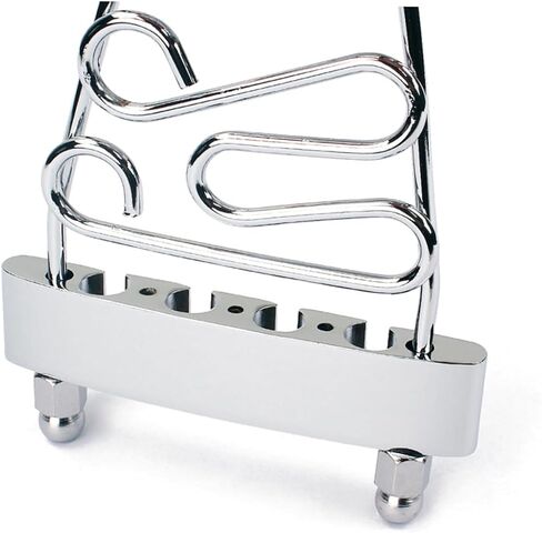 BESTonZON Adjustable String Guitar Tailpiece for Jazz Archtop Bass Silver Guitar Accessories for DIY Projects and Music Enthusiasts in Saudi Arabia