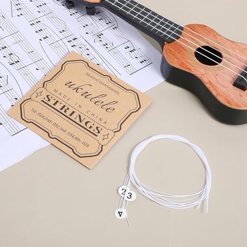 5 Set Nylon Ukelele Strings Ukulele Accessories Concert Ukuleles Strings for Soprano Concert and Tenor Ukele 21 23 26 Inch in Kuwait