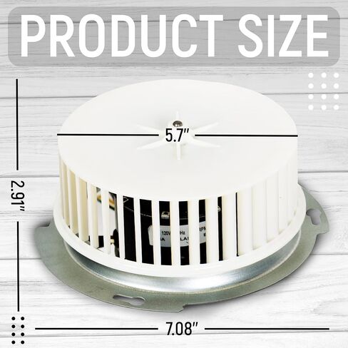 Upgraded 8832NA Bathroom Fan Blower Motor Compatible with Nutone 84757, JA2B099N, JA2B099, 86652G, 8662, JA2C028G, 99080520, 8832, 8832N, 8832SA, 8833, Bathroom Fan Motor in Saudi Arabia