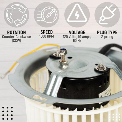 Upgraded 8832NA Bathroom Fan Blower Motor Compatible with Nutone 84757, JA2B099N, JA2B099, 86652G, 8662, JA2C028G, 99080520, 8832, 8832N, 8832SA, 8833, Bathroom Fan Motor in Saudi Arabia
