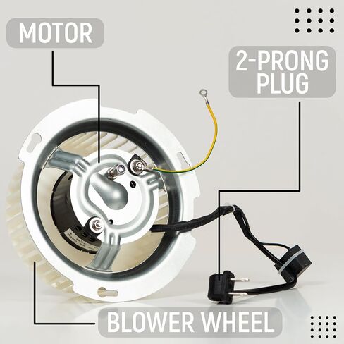 Upgraded 8832NA Bathroom Fan Blower Motor Compatible with Nutone 84757, JA2B099N, JA2B099, 86652G, 8662, JA2C028G, 99080520, 8832, 8832N, 8832SA, 8833, Bathroom Fan Motor in Saudi Arabia