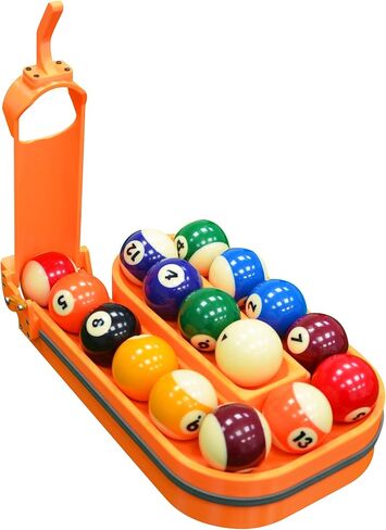 Precision Pool Ball Rack: 3D Printed Billiards Training Tool for Consistent Practice, Creates Perfect Triangle in Seconds, Portable & Includes Maintenance Kit (Screwdriver/Rubber Bands) in Saudi Arabia