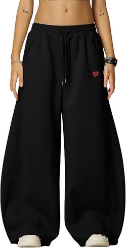 Aelfric Eden Super Barrel Prots Pants عرضية سروال عريض الساق مرونة فانوس بنطلون للجنسين in Kuwait
