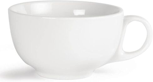 أكواب كابتشينو بورسلين أبيض 42 سنتيلتر - 12 عبوة من أولمبيا in Kuwait