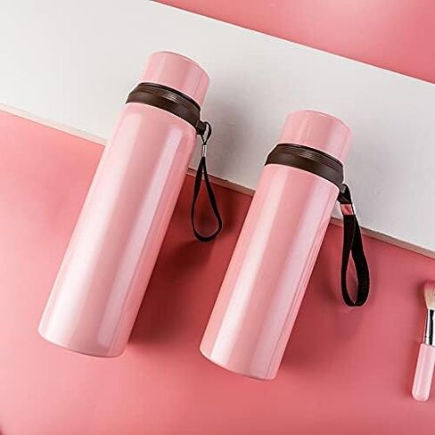 thermal mug Thermal Coffee Carafe Jug,Insulation Pot Outdoor Large Capacity Stainless Steel Insulation Pot Simple Portable Rope Vacuum Flask Student Water Bottle Insulation Pot in Kuwait