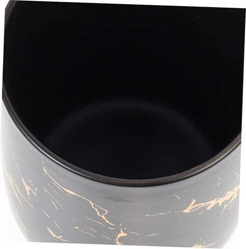 LIFKOME Marbled Dental Cup Aesthetic Restroom Decor Toothpaste Holder for Bathroom Marble Decor Practical Mouthwash Cup in Saudi Arabia