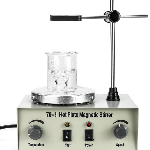 كوب زجاجي QWORK سعة 250 مل، 6 عبوات من أكواب البورسليكات غريفين ذات الشكل المنخفض مع التخرج in Kuwait