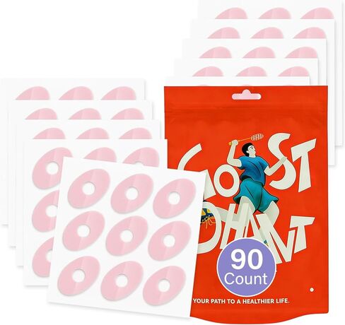 Corn Cushions for Toes and Feet, Oval Callus Cushions, Water-Resistant Self-Stick Adhesive Foot Corn & Callus Pads | Pink, 90 Count in Kuwait