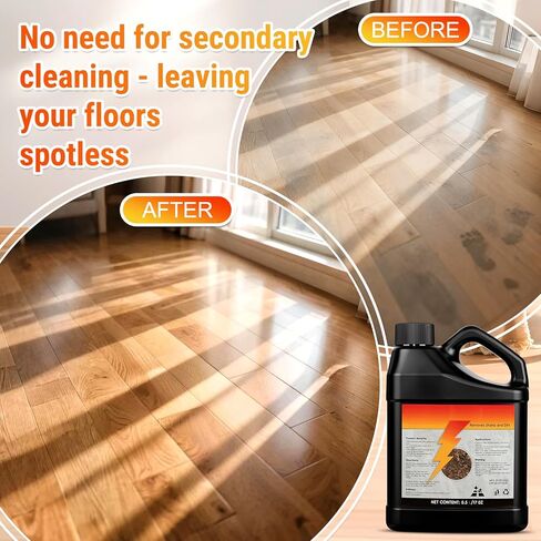 Tile Cleaner-Heavy Duty Solubrilho Floor Cleaner - 0.5L Heavy Duty Floor Cleaner, Multipurpose Powerful Stain Removing Liquid for Multi-Surface Use, Bathroom, Kitchen, Floors & Non-Slip in Kuwait