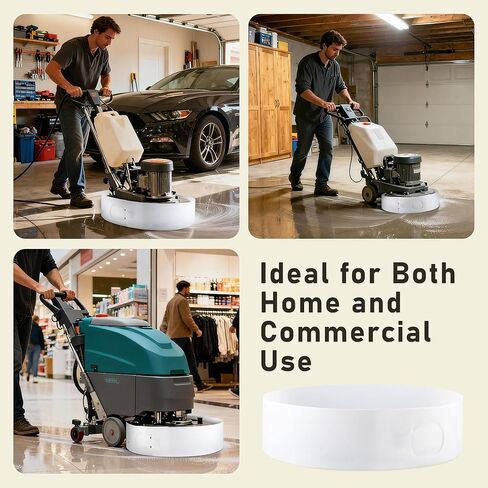 واقي من الرذاذ لمنظفات الأرضيات مقاس 96 بوصة، واقيات عالمية من رذاذ الغسيل، تصميم قابل للتعديل يناسب مختلف الآلات ذات الفتحات، ويحمي الجدران من الماء والمواد الكيميائية أثناء عملية التنظيف (1) in Kuwait