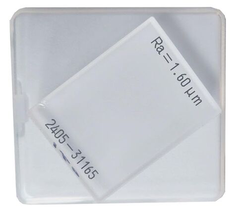 موجة مربعة RA 1.6μm خطوط متعددة النقش كتلة معايرة خشونة السطح عينة معايرة الخشونة القياسية in Kuwait