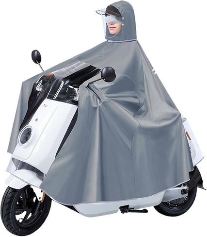 Rain poncho，Rain cape adult waterproof， Motorcycling, and Mobility Scooters - Windproof Unisex Rain Cape in Saudi Arabia