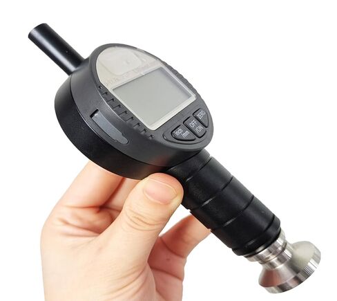 Digital Anchor Pattern Tester Meter Sand Blast Surface Profile Meter with Measuring Range 0 to 2000μm Accuracy ±2μm Metric/Inch Two Units Switchable in Saudi Arabia