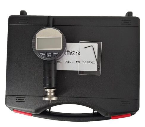Digital Anchor Pattern Tester Meter Sand Blast Surface Profile Meter with Measuring Range 0 to 2000μm Accuracy ±2μm Metric/Inch Two Units Switchable in Saudi Arabia