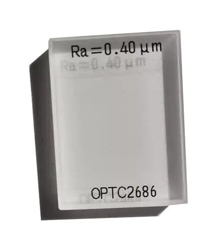 Surface Roughness Gauge Calibration Block Simulate Sine Wave RA 0.4μm Multi-Engraved Lines Minimally Affected by Variations in Probe Radius,Offering High Precision in Kuwait