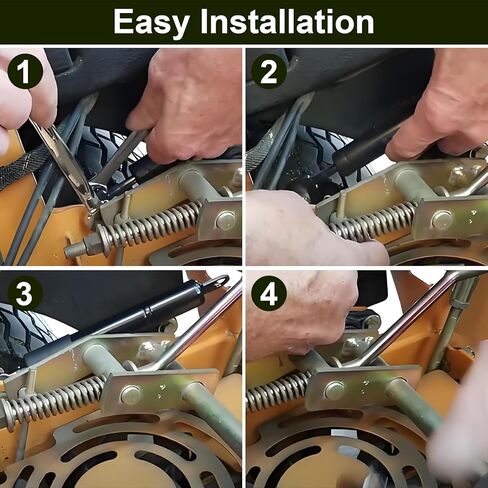 Steering Shock Damper Replace 09689700 03769800 Compatible with Ariens Zoom 1334 Zenith Apex Gravely ZT HD Pro-Turn 48 52 60, Lawn Tractor Mower Gas Dampener in Kuwait