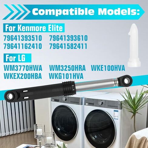 ACV72909503 ACV72909501 Washer Shock Absorber 3 Pack Compatible with LG Elite Washer Models WM3250HVA WM3570HWA WM3670HVA, Replaces AP5974356 PS11707466 3283589 Washing Machine Damper Assembly in Saudi Arabia