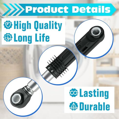 ACV72909503 ACV72909501 Washer Shock Absorber 3 Pack Compatible with LG Elite Washer Models WM3250HVA WM3570HWA WM3670HVA, Replaces AP5974356 PS11707466 3283589 Washing Machine Damper Assembly in Saudi Arabia