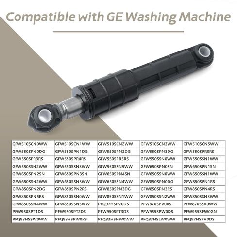 4 قطع WH03X29516 ممتص صدمات الغسالة متوافق مع GE غسالة ممتص الصدمات يستبدل PD00073502 PS16217190 AP6986712 EAP16217190 in Kuwait