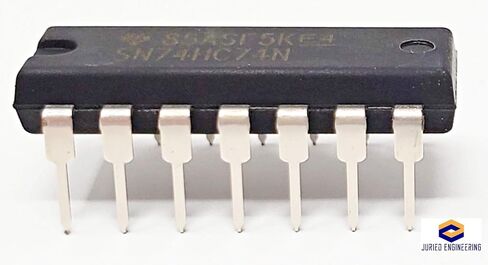 SN74HC74N 74HC74 Dual D-Type Positive-Edge-Triggered Flip-Flops with Clear and Preset Breadboard-Friendly IC DIP-14 (1 Piece) in Saudi Arabia