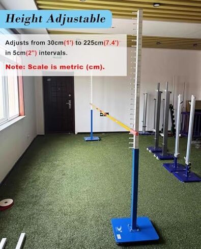 منصات الوثب العالي للمنافسة والتدريب، وحوامل الوثب العالي القياسية للخدمة الشاقة، وأدوات قياس الوثب العالي ومعدات الاختبار in Kuwait