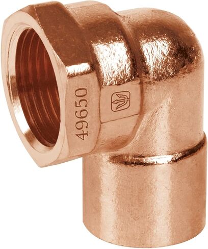 90 درجة كوع خيط داخلي نحاسي 1/2 بوصة in Kuwait