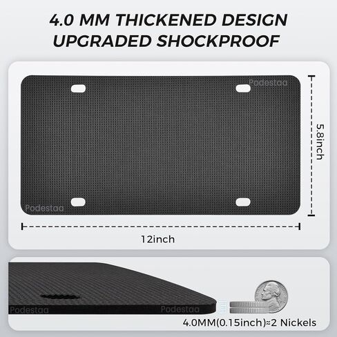 2 Pack Pack Plate Plate Protector ، حشوة رغوة EVA المضادة للحشر in Kuwait