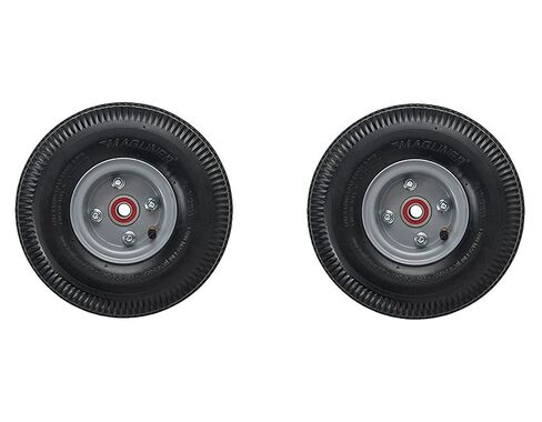 Air Tire 10" x 3.5" Pneumatic Wheel For Magliner Hand Truck 121060 (2 Pack) in Saudi Arabia