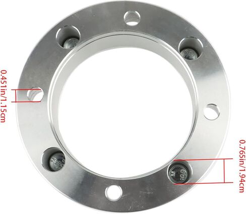 Wheel Flange 2inch 4 x 156mm 131mm Hub Bore Replacement for Polaris Ranger 900 XP 1000 900 RZR in Saudi Arabia