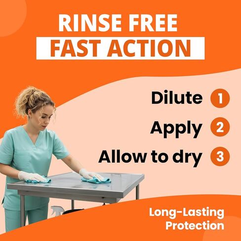 F10 SC Concentrated Veterinary Disinfectant for Kennels, Litter Box, Cage, Terrariums, Habitats, Vet Practices - 200 ml (6.8oz) in Kuwait