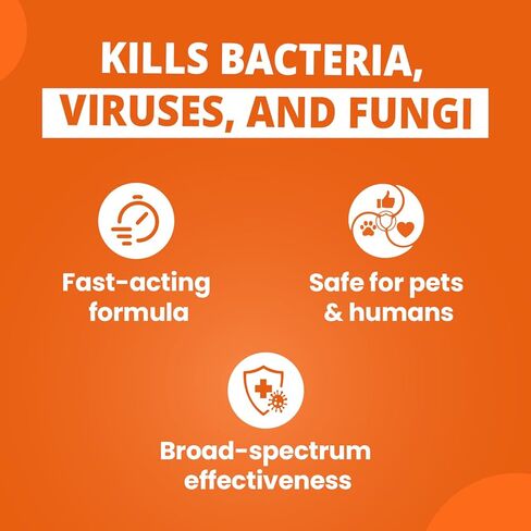 F10 SC Concentrated Veterinary Disinfectant for Kennels, Litter Box, Cage, Terrariums, Habitats, Vet Practices - 200 ml (6.8oz) in Kuwait