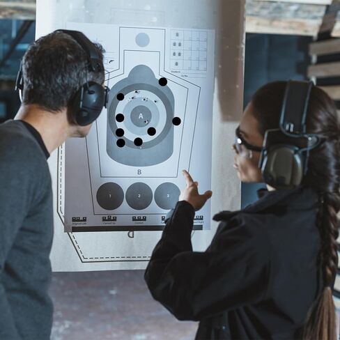 ChromaLabel 1 Inch Permanent Round Target Pasters for Shooting and Marksmanship, 1000 Labels per Dispenser Box in Saudi Arabia