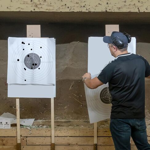 ChromaLabel 1 Inch Permanent Round Target Pasters for Shooting and Marksmanship, 1000 Labels per Dispenser Box in Saudi Arabia