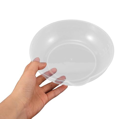 Angoily 2Pcs Kitchen Scale Tray Set 7.28X6.88X2.16In Kitchen Weighing Pan Digital Scale Measuring Tray Pan Food Weights Baking Plastic in Kuwait