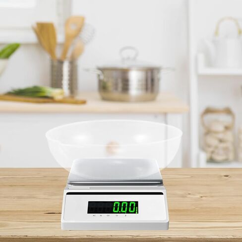 Angoily 2Pcs Kitchen Scale Tray Set 7.28X6.88X2.16In Kitchen Weighing Pan Digital Scale Measuring Tray Pan Food Weights Baking Plastic in Kuwait