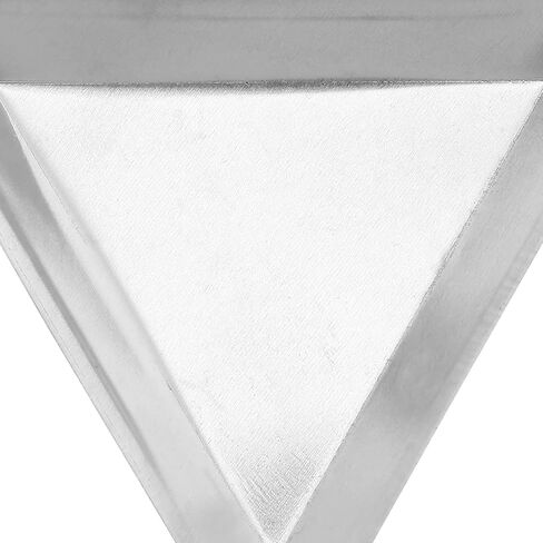 Ciieeo 6pcs Stainless Steel Weigh Boats: Weighing Dishes for Scale - Mini Weight Trays/Pan Triangle Shape for Jewelry Liquid Powder - Lab Measurement Supplies in Saudi Arabia