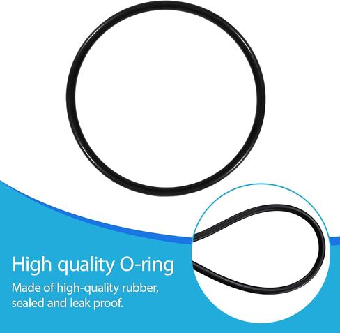6-Pack WHKF-C8 O-Rings for Whirlpool Water Filter – Compatible with WHKF-DWHV, WHKF-DWH, WHKF-DUF, WHCF-DWHV, WHCF-DUF – Premium Rubber Seals for Leak-Free Performance, Cold Water Use in Kuwait