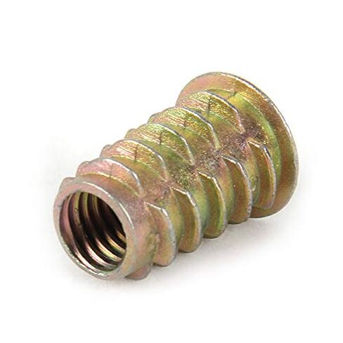 Lock Nuts Kit, 70Pcs/Set M4/M5/M6*8/10/13 Zinc Alloy Thread for Wood Insert Nut Hex Drive Head Furniture Nuts Assortment Kit in Saudi Arabia