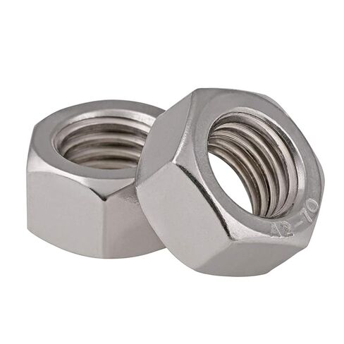 Lock Nuts Kit, 10/20Pcs 201 Stainless Steel Hexagon Nuts SUS Hex for M3 M4 M5 M6 M8 Bolt and Screw(20pcs-M8) in Kuwait