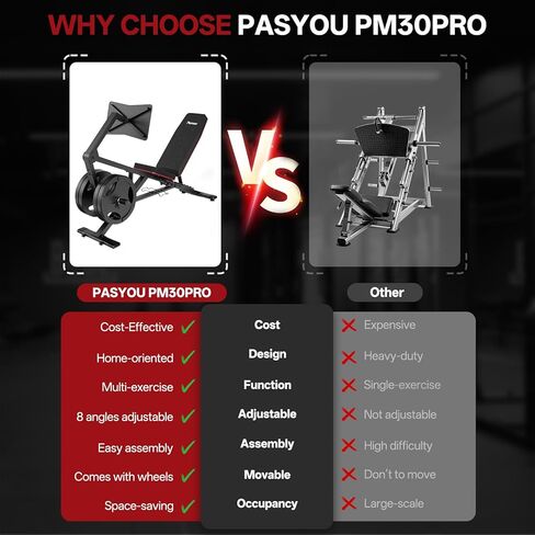 PASYOU Squat Machine for Home, Foldable Squat Rider Machine for Glutes and Abs with Adjustable Resistance Squat Assist Trainer for Women Men Full Body Workout Squat Rowing Machine Leg Trainer PH10 in Kuwait