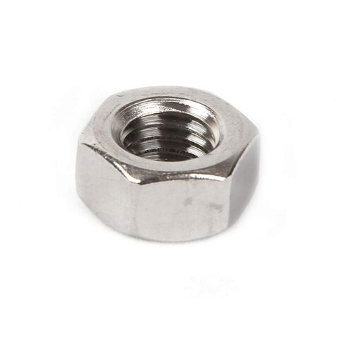 Lock Nuts Kit, 60Pcs M2 .5 M3 M4 M5 M6 Carbon Steel Hexagon Nuts Nickel Plated Hex Set/Kit(M4) in Saudi Arabia