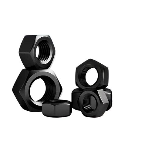 M2 .5 M3 M4 M5 M6 M8 M10 M12 M14 M16 M18 M20 M22 M24 M27 M30 M36 مسدس سداسية المكسرات الصف 8. أسود الكربون الصلب متري (M20-(2PCS)) in Kuwait