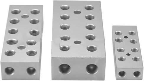 70x38 double row G3/8 to G1/4 air flow block split drain oil and gas exhaust distributor manifold(9 Way (45mm)) in Saudi Arabia