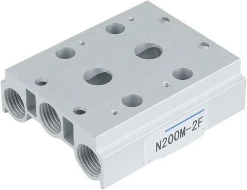 Pneumatic Solenoid Valve 4V210-08 4V210 4V220 200M Series Two-Plate Exhaust Valve(200M-12F) in Saudi Arabia