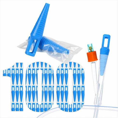 Urinary Tube Plug Caps - Disposable Closure Plugs for Drainage Tubing, Temporary Sealing Accessories for Daily Care Use, 10 Pcs in Kuwait