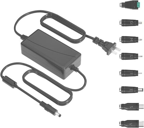 محول 12V 5A لتوريد الطاقة محول AC/DC ، محول طاقة التبديل 60W مع 1 DC ملاءمة للطابعة ثلاثية الأبعاد ، كاميرا CCTV ، أطفال الأطفال ركوب كهربائي على السيارة in Kuwait