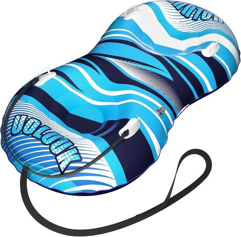 Snow Tube with Towable Tow Rope, UOLUUK 2 Persons Heavy Duty Inflatable Sled for Kids & Adults Premium Abrasion-Resistant Thickened Bottom Sledding for Outdoors in Saudi Arabia